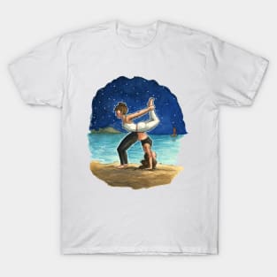 Yin and yang Yoga T-Shirt